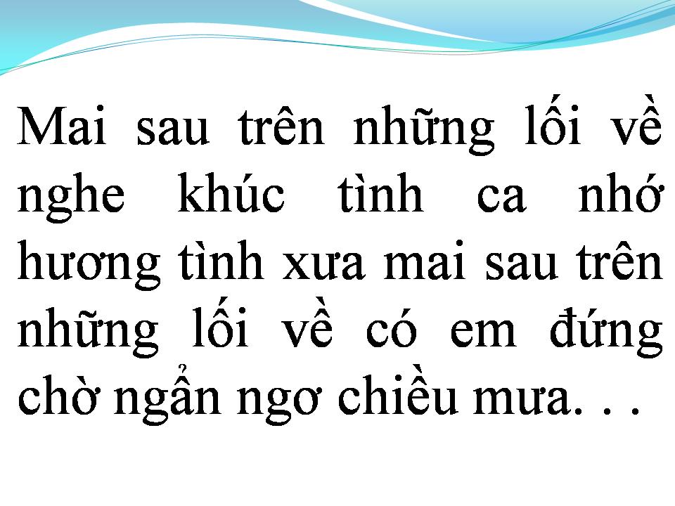 Lời bài hát MỘT THOÁNG HƯƠNG TÌNH