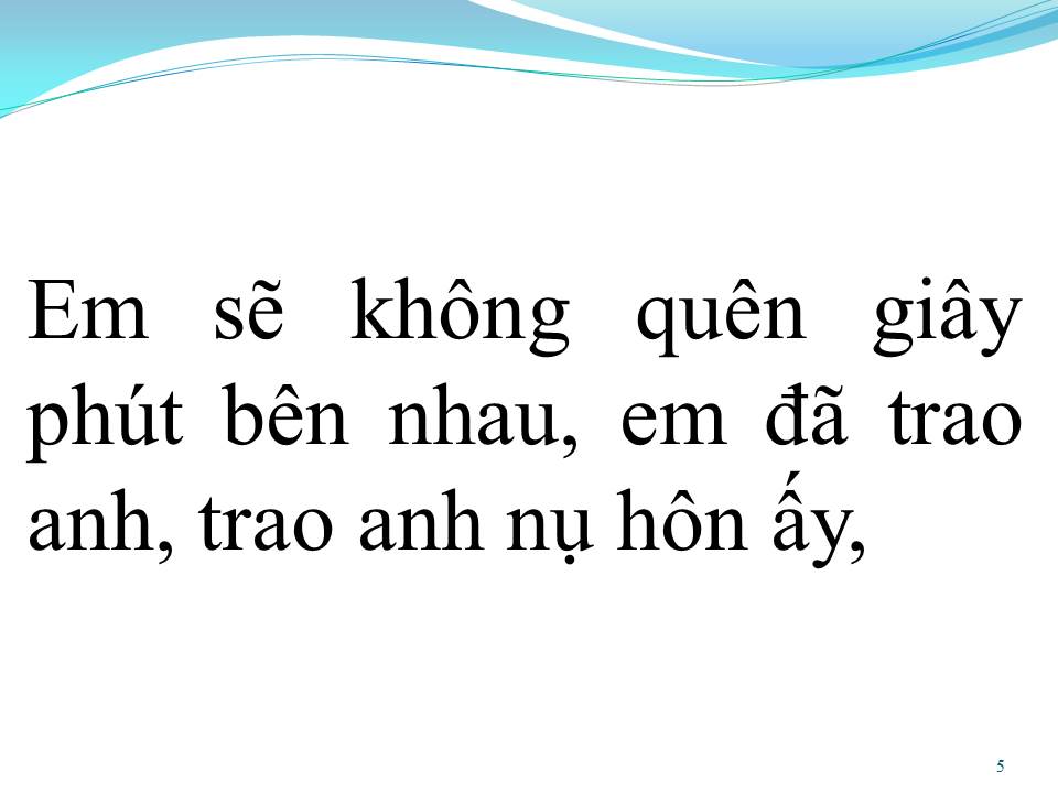 Lời bài hát MỘT THỜI ĐÃ XA