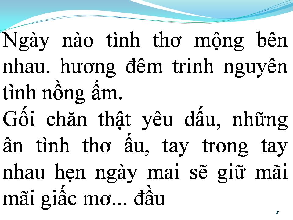 Lời bài hát MỘT THUỞ YÊU NGƯỜI