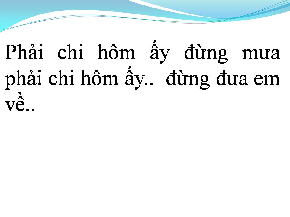 Lời bài hát MƯA BONG BÓNG