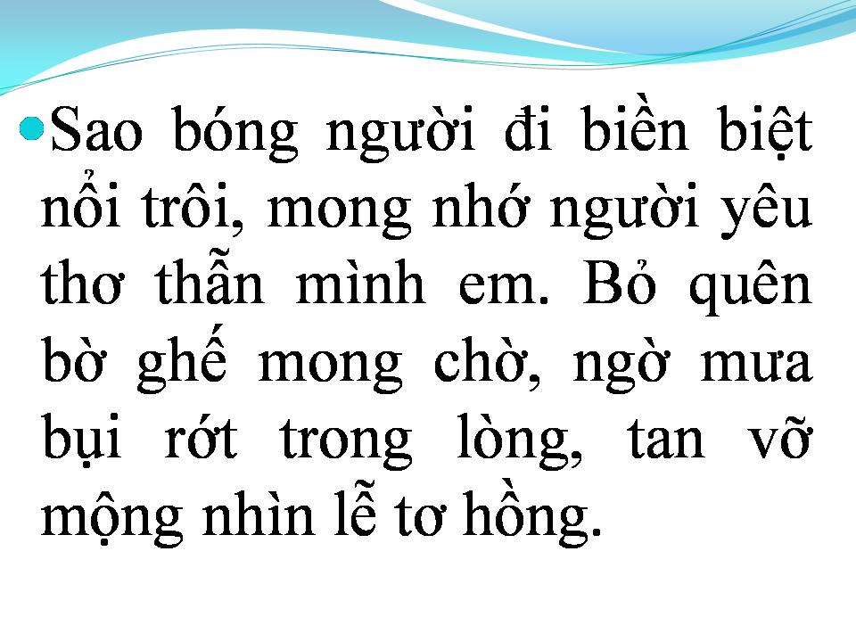 Lời bài hát MƯA BỤI 1