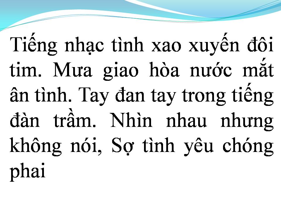 Lời bài hát MƯA CHIỀU KỶ NIỆM
