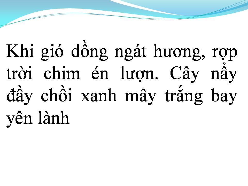 Lời bài hát MÙA CHIM ÉN BAY