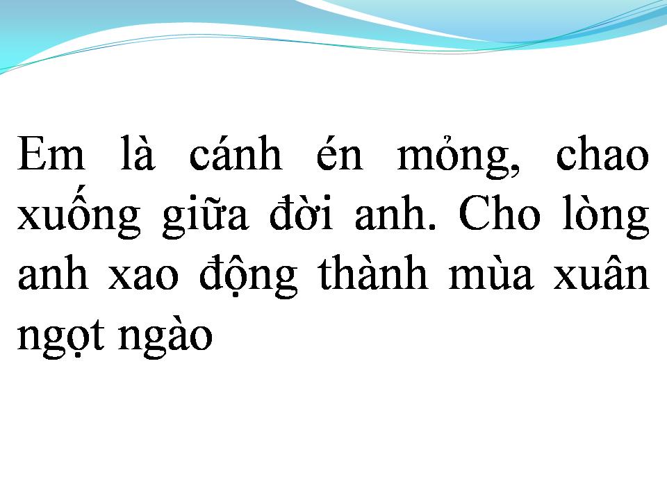 Lời bài hát MÙA CHIM ÉN BAY