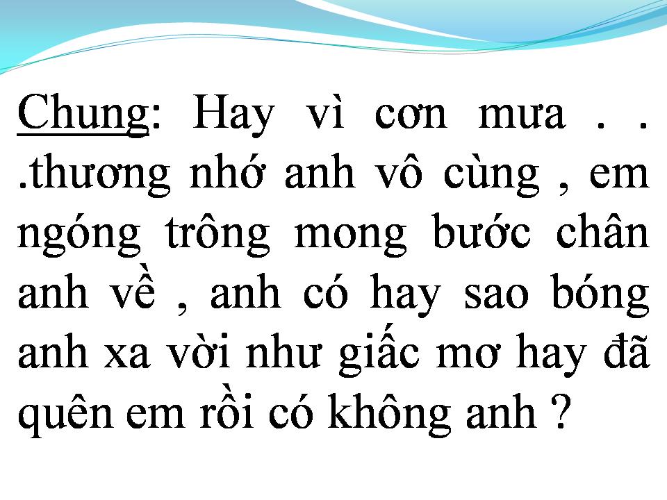 Lời bài hát MƯA CUỐI TUẦN