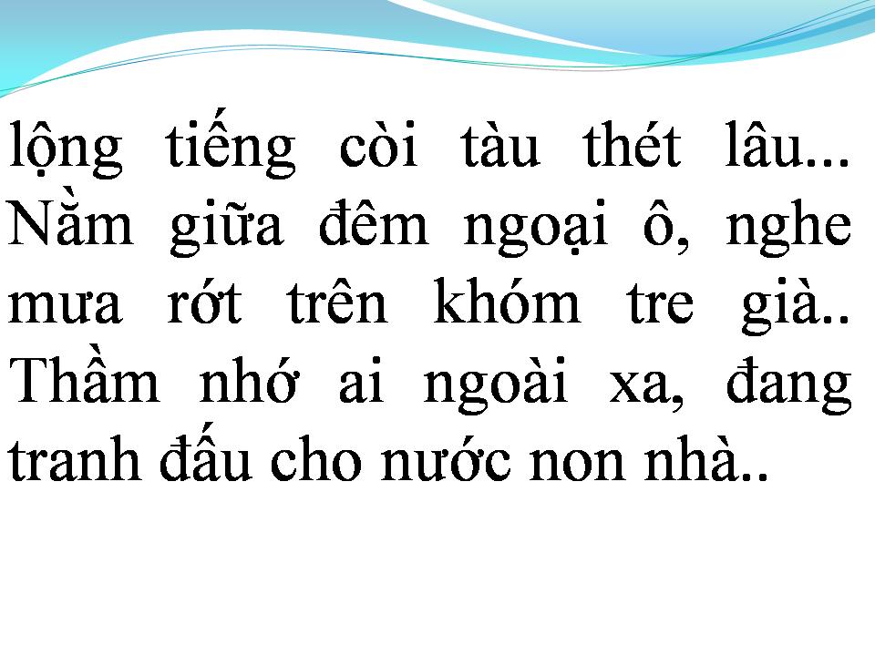 Lời bài hát MƯA ĐÊM NGOẠI Ô