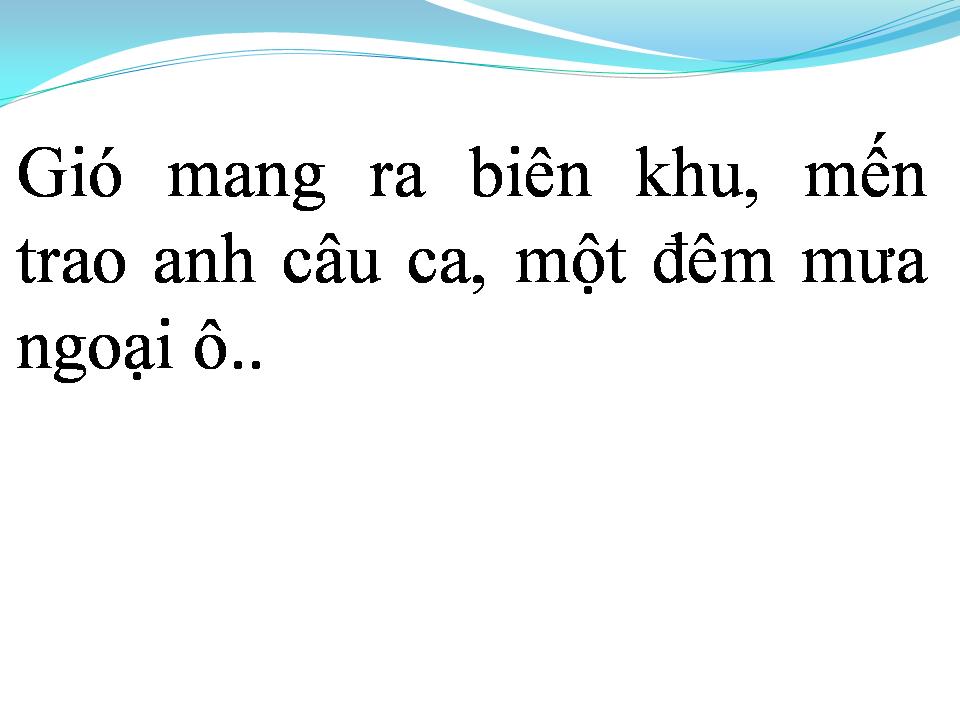 Lời bài hát MƯA ĐÊM NGOẠI Ô