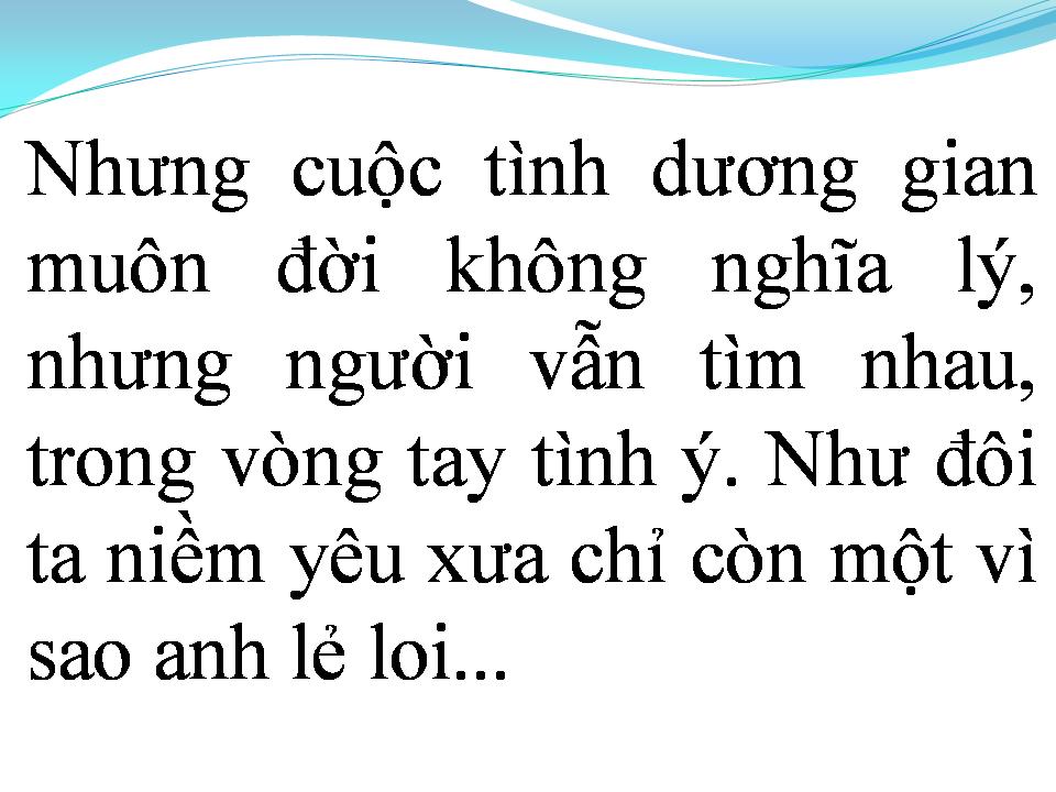 Lời bài hát MÙA ĐÔNG CỦA ANH