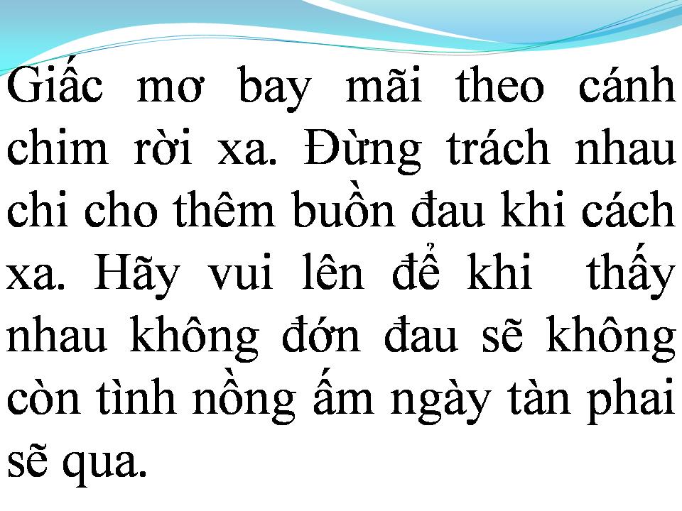 Lời bài hát MÙA ĐÔNG TÀN PHAI