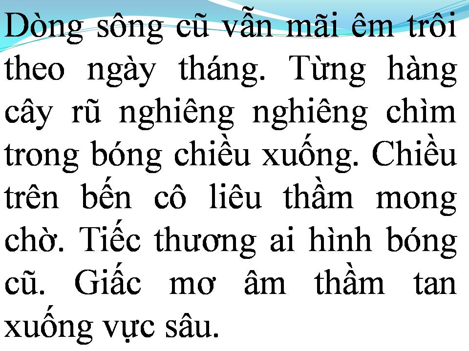 Lời bài hát MÙA ĐÔNG TÀN PHAI