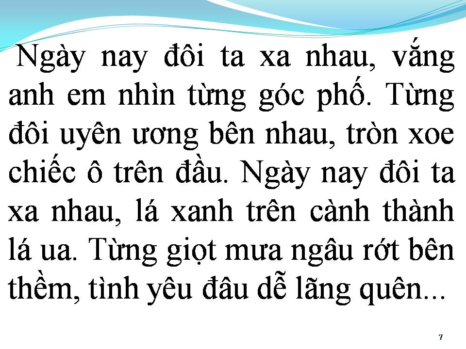Lời bài hát MƯA NGÂU