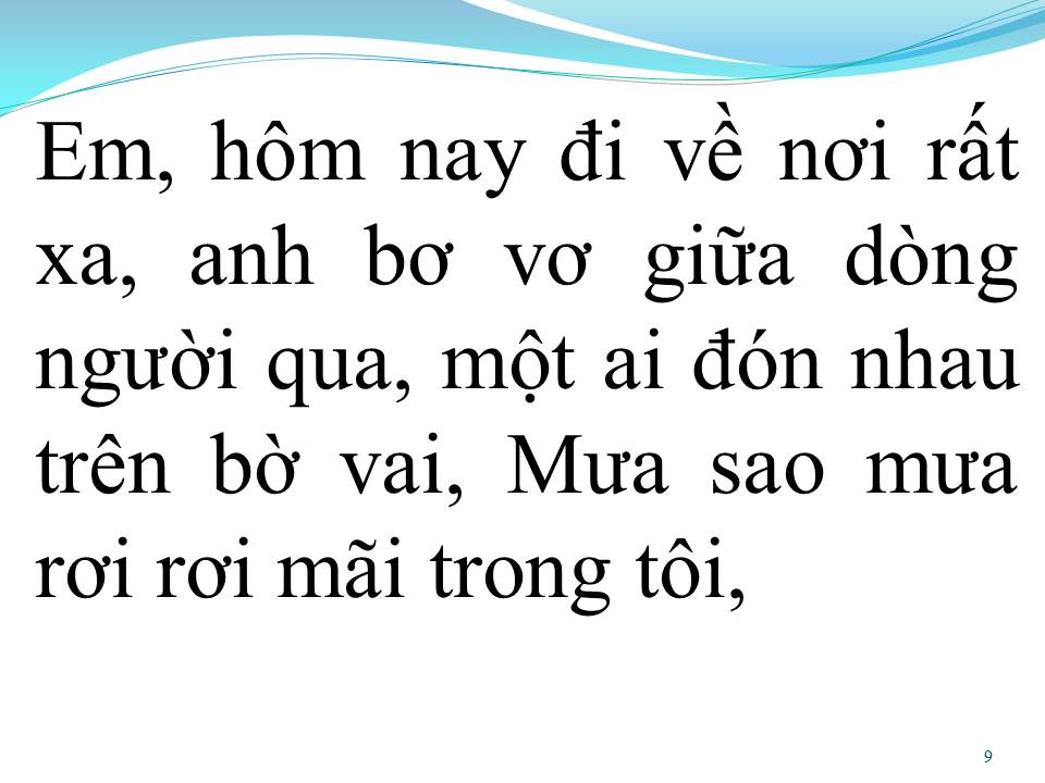 Lời bài hát MƯA PHI TRƯỜNG
