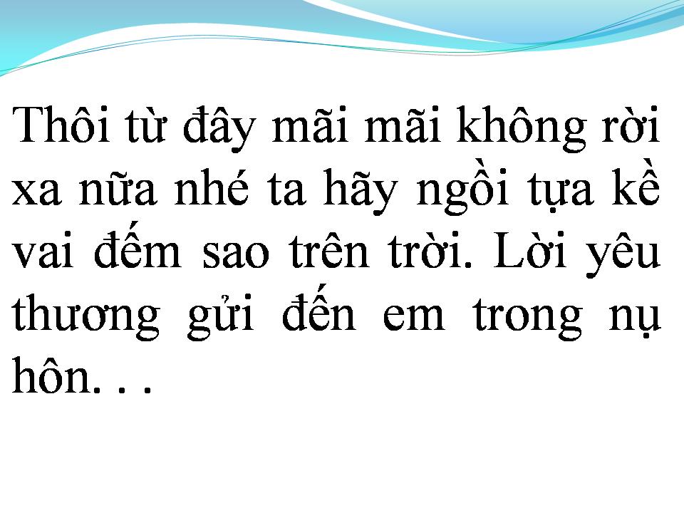 Lời bài hát MƯA SAO BĂNG