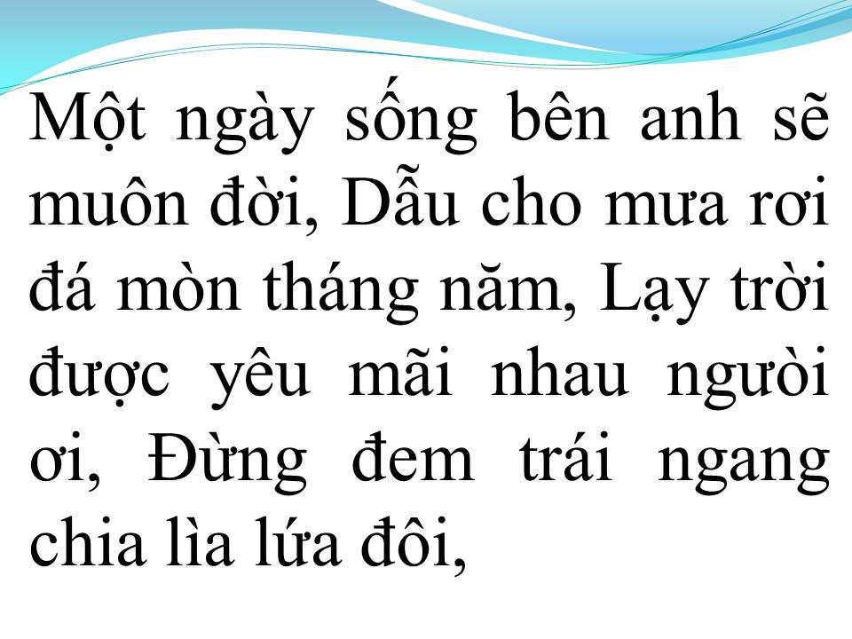 Lời bài hát MÙA THU LÁ BAY