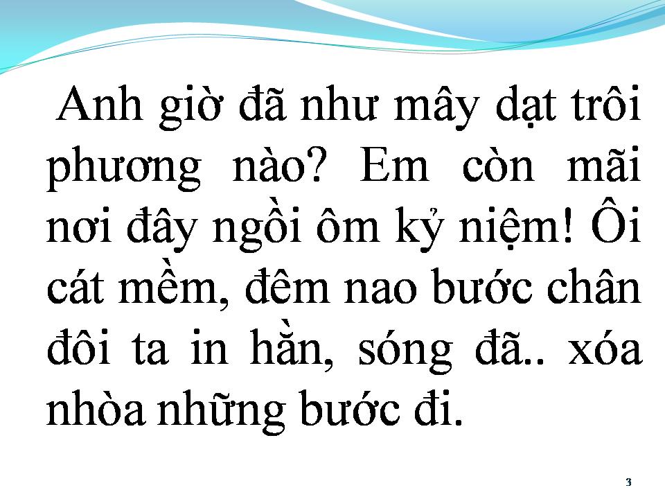 Lời bài hát MƯA TRÊN BIỂN VẮNG