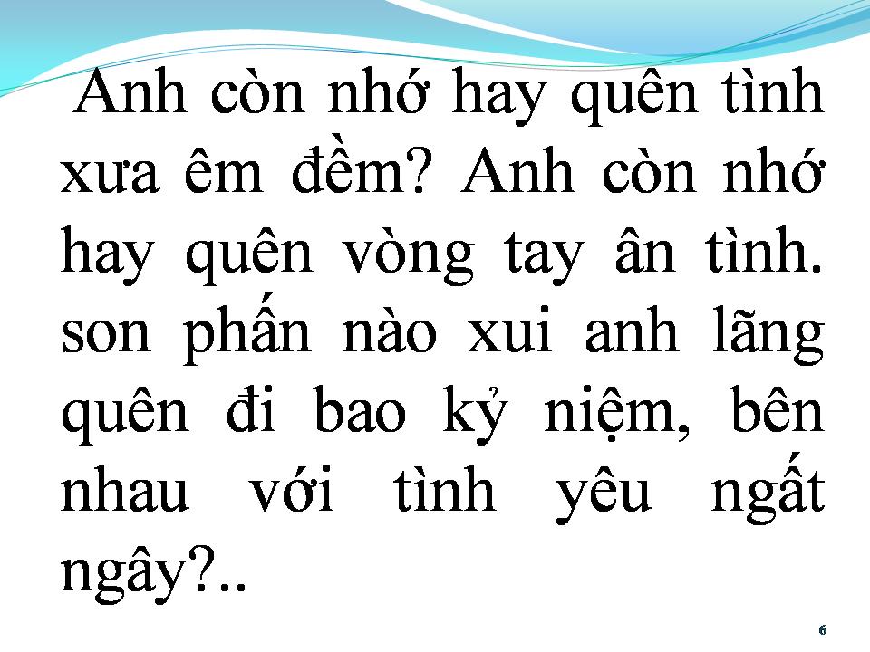 Lời bài hát MƯA TRÊN BIỂN VẮNG