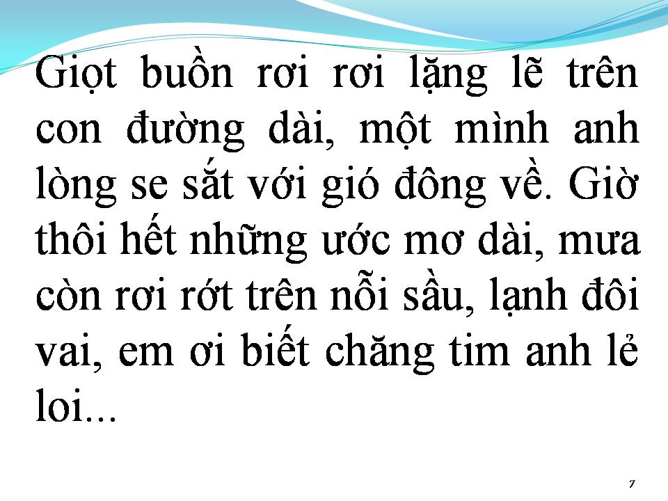 Lời bài hát MƯA TRÊN CUỘC TÌNH