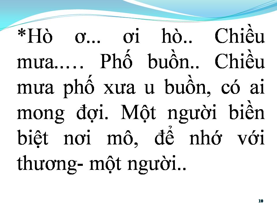 Lời bài hát MƯA TRÊN PHỐ HUẾ