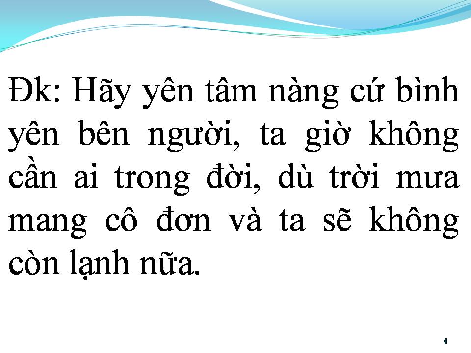 Lời bài hát MƯA TUYỆT VỌNG