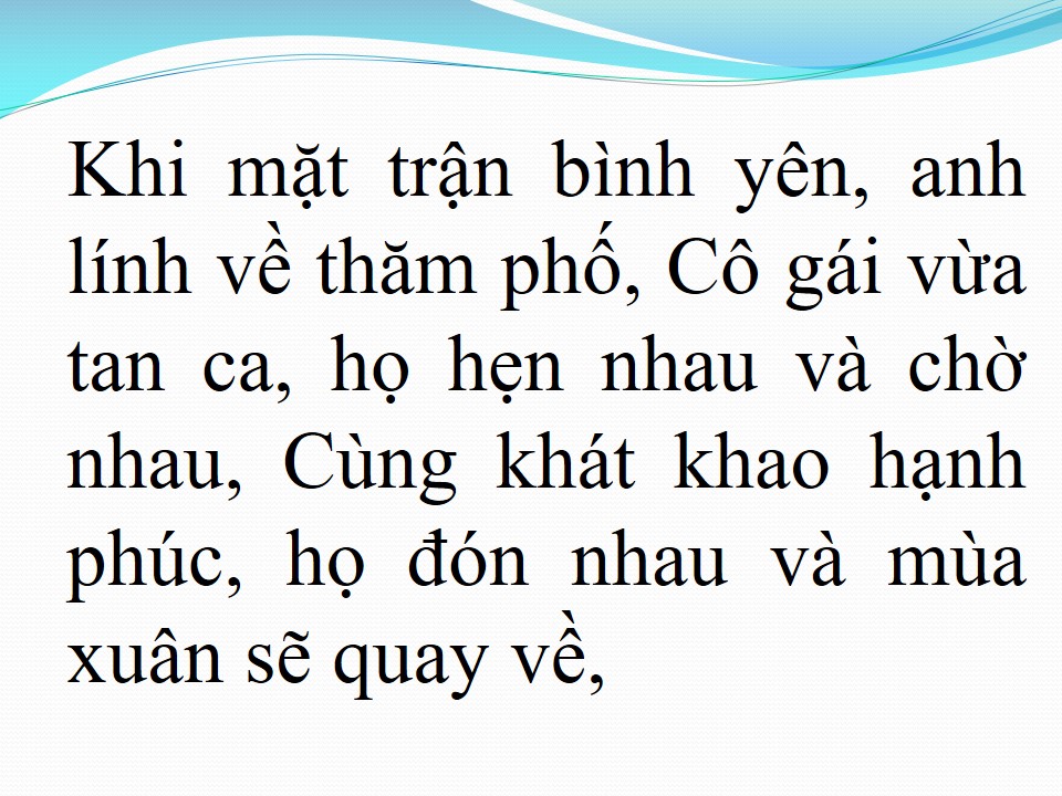 Lời bài hát MÙA XUÂN BÊN CỬA SỔ
