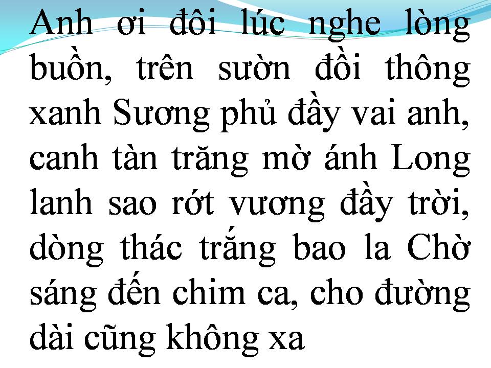 Lời bài hát MÙA XUÂN ĐẦU TIÊN