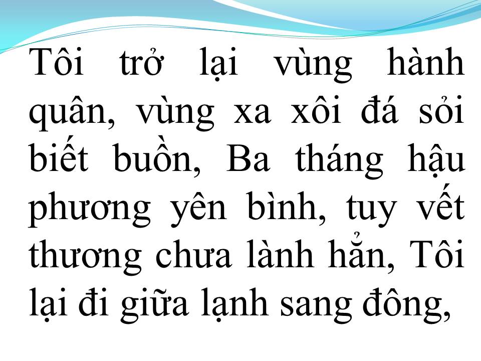 Lời bài hát MÙA XUÂN LÁ KHÔ