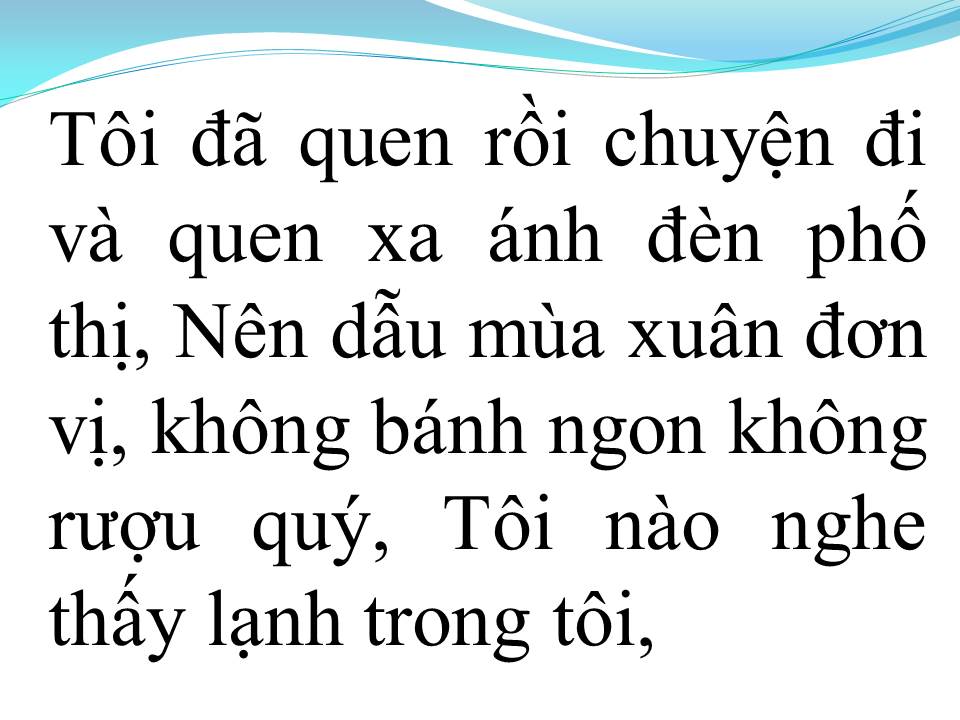 Lời bài hát MÙA XUÂN LÁ KHÔ