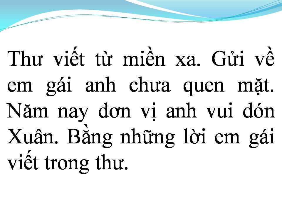 Lời bài hát MÙA XUÂN TRÔNG THƯ EM