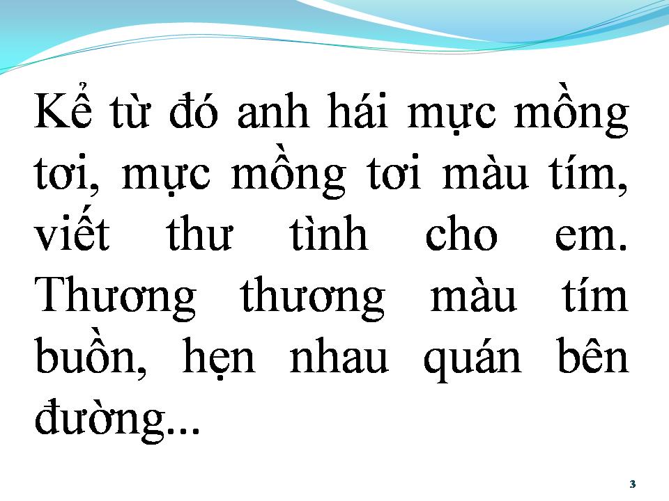 Lời bài hát MỰC TÍM MỒNG TƠI