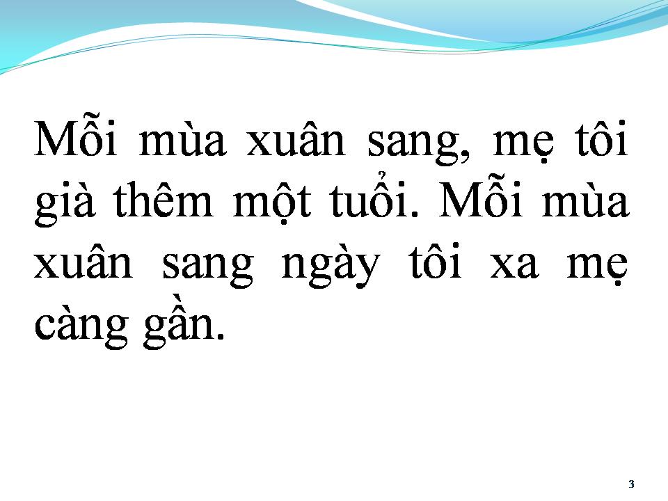 Lời bài hát MỪNG TUỔI MẸ