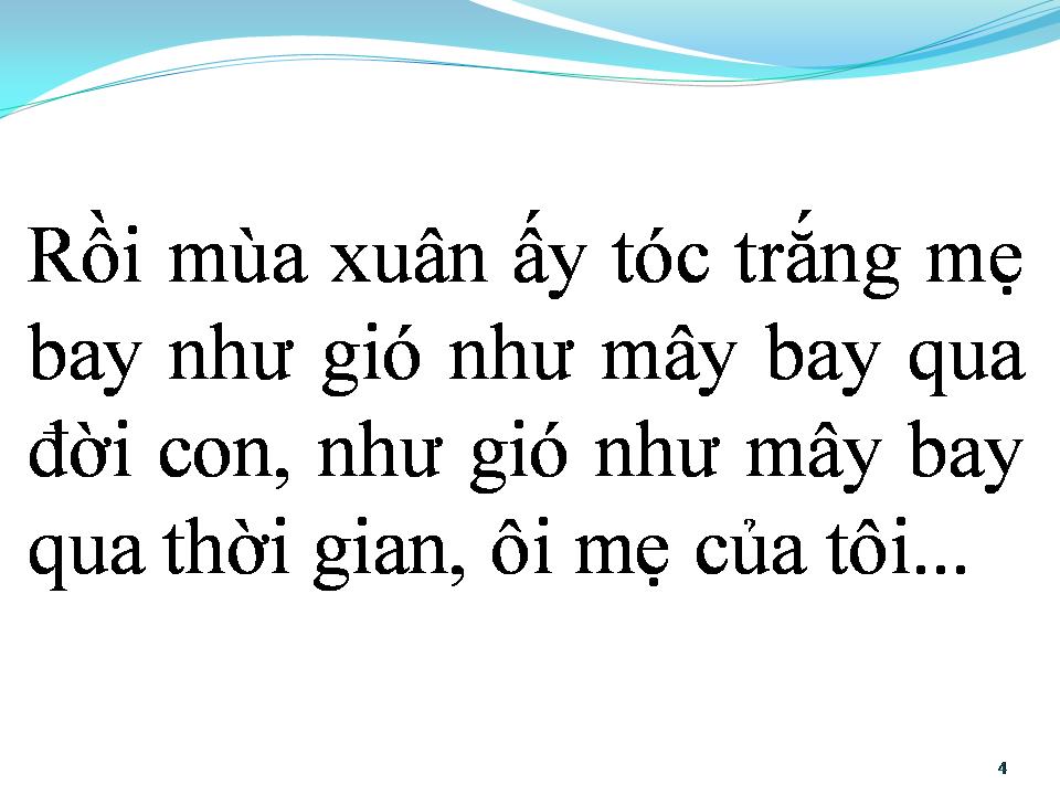 Lời bài hát MỪNG TUỔI MẸ