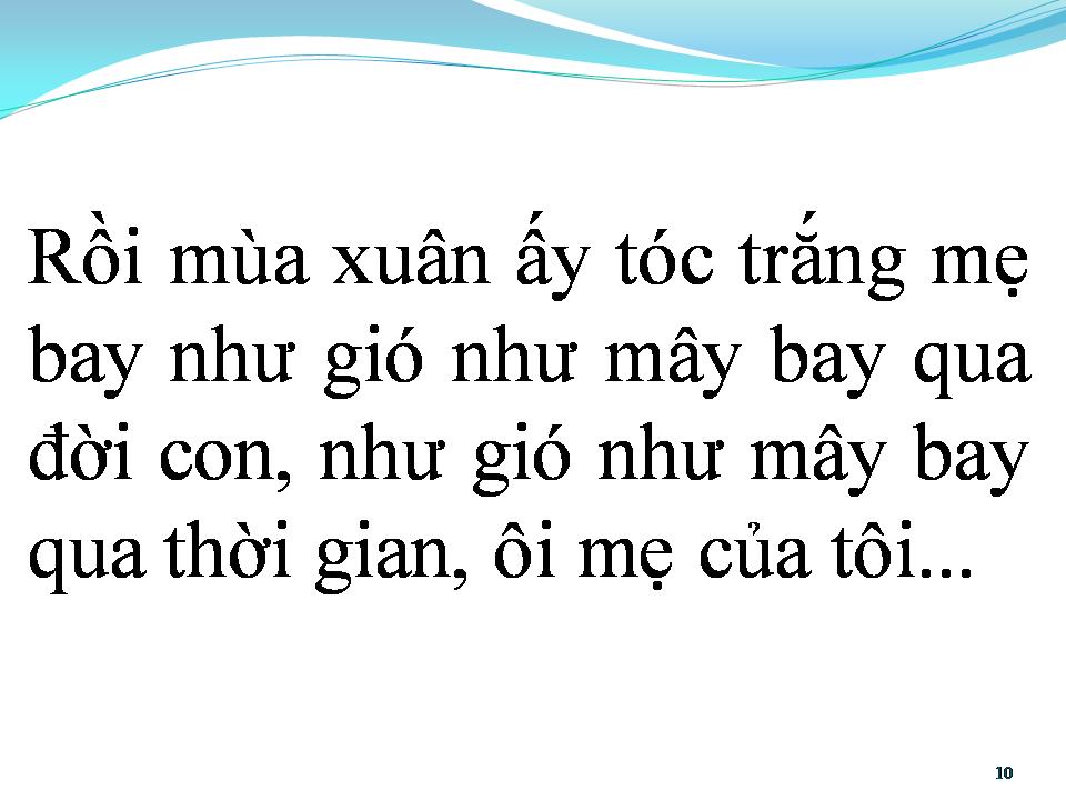 Lời bài hát MỪNG TUỔI MẸ