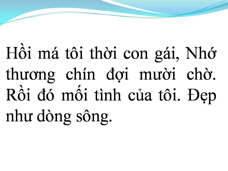 Lời bài hát MƯỜI HAI BẾN NƯỚC