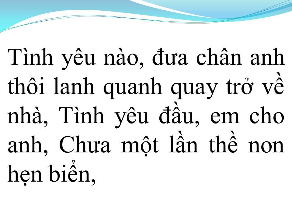 Lời bài hát MƯỜI NĂM ĐỢI CHỜ