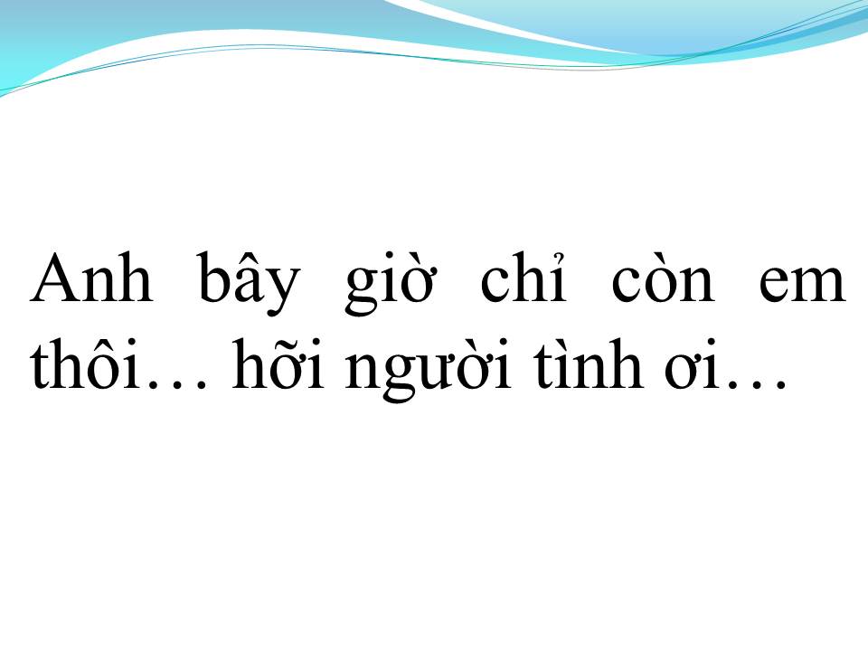 Lời bài hát MƯỜI NĂM ĐỢI CHỜ