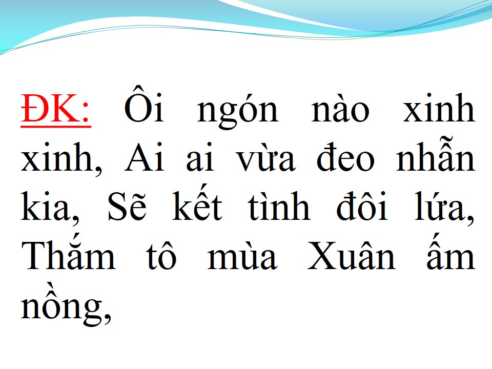 Lời bài hát MƯỜI NGÓN TAY TÌNH YÊU