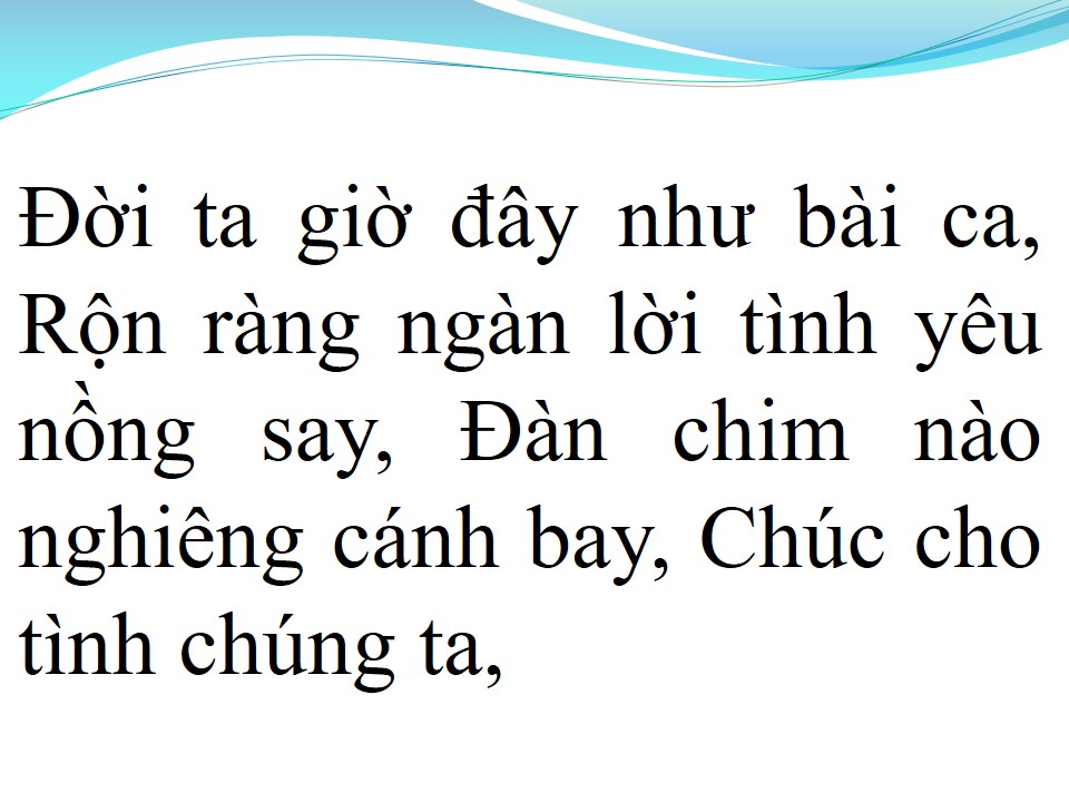 Lời bài hát MƯỜI NGÓN TAY TÌNH YÊU