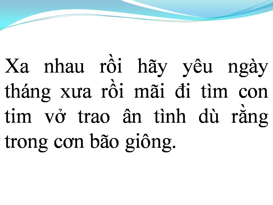 Lời bài hát MUỘN MÀNG KHI EM RA ĐI