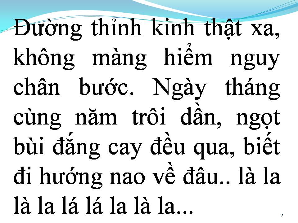 Lời bài hát CON ĐƯỜNG CHÚNG TA ĐI (TÂY DU KÝ)