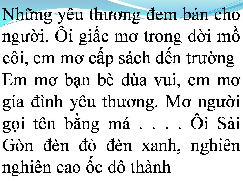 Lời bài hát EM BÁN VÉ SỐ