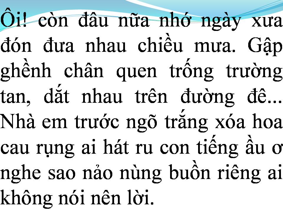 Lời bài hát EM BỎ DÒNG SÔNG