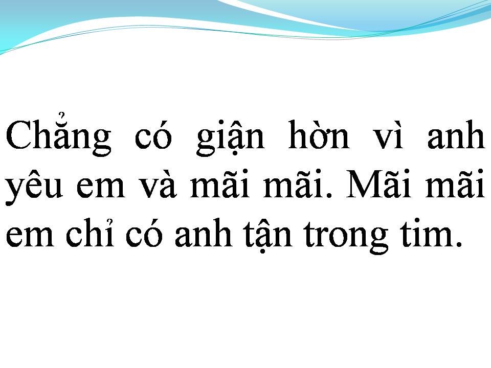 Lời bài hát EM CHỈ YÊU MỘT NGƯỜI