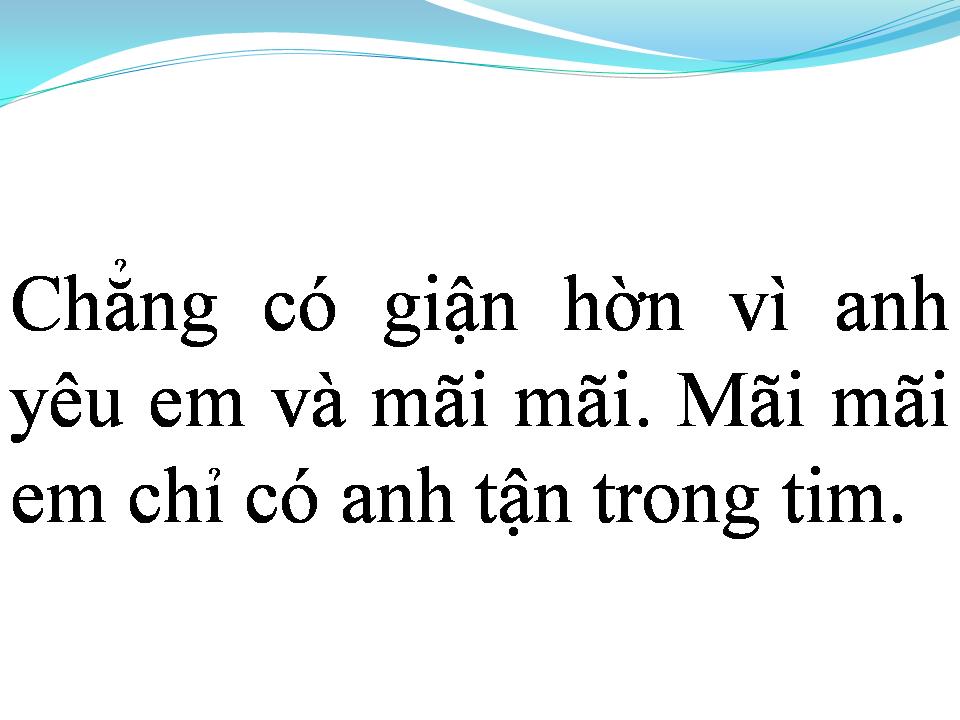 Lời bài hát EM CHỈ YÊU MỘT NGƯỜI