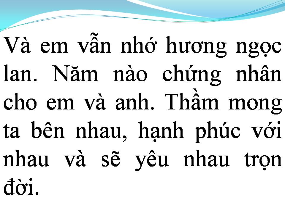 Lời bài hát EM CHỈ YÊU MỘT NGƯỜI
