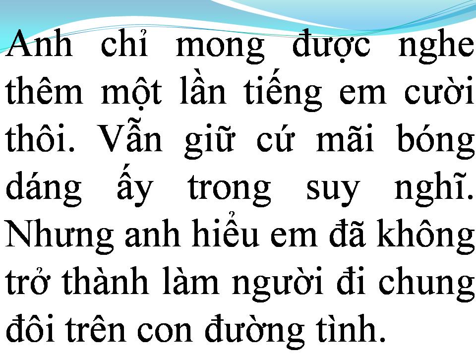 Lời bài hát EM CHƯA TỪNG BIẾT