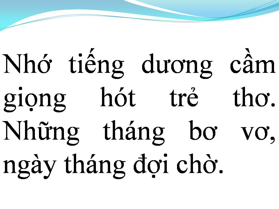 Lời bài hát EM CÒN NHỚ MÙA XUÂN