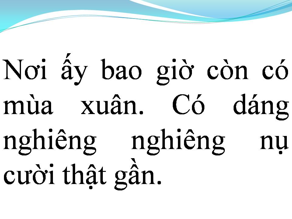 Lời bài hát EM CÒN NHỚ MÙA XUÂN