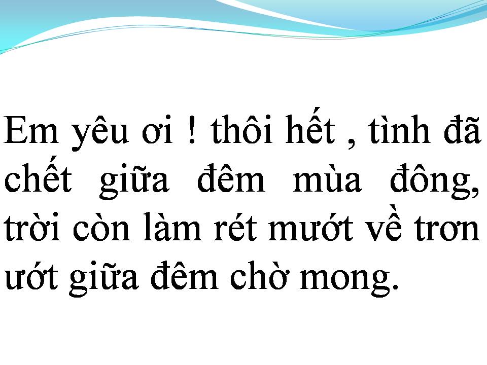 Lời bài hát EM CỨ ĐI
