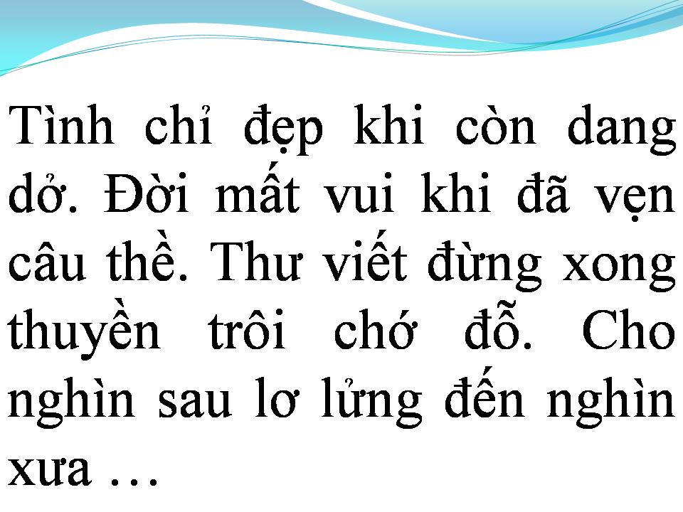 Lời bài hát EM CỨ HẸN