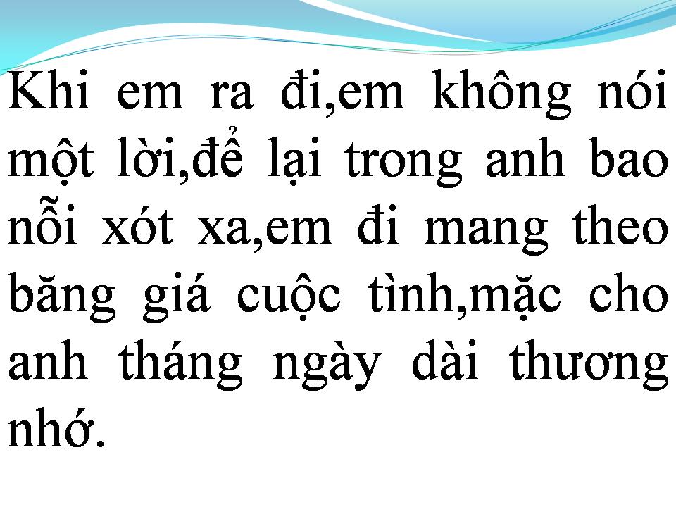 Lời bài hát EM ĐÃ BIẾT KHÓC RỒI SAO